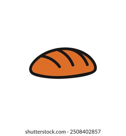 Bakery logo design vector icon with creative idea