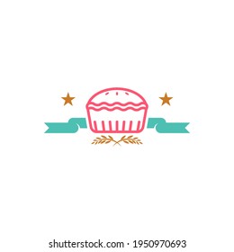 Bakery logo design vector illustration, Creative Bakery logo design concept template, symbols icons