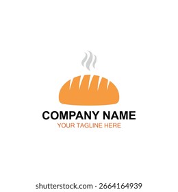 Diseño del logotipo de la panadería, logotipo del Vector, diseño del logotipo de la ilustración