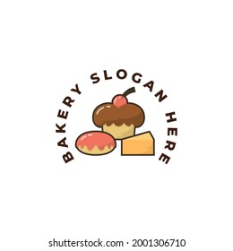 Bakery Logo Design Vector Template