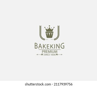 Design-Vektorgrafik-Vorlage für Bäckerlogo