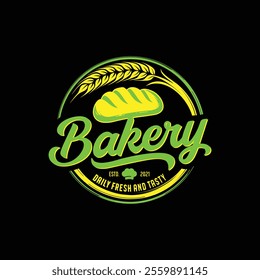 Bakery Logo Design Vector Template Stock Vector.