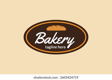 bakery logo emblem. logo icon vector illustration