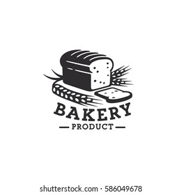 Bakery Logo, Emblem And Label. Bread Logo