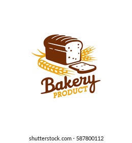 Bakery Logo, Emblem And Label. Bread Logo