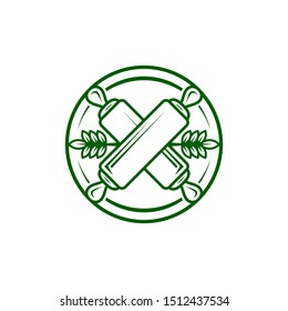 bakery logo icon design vector illustration