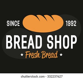 Bakery logo, label or badge design elements 