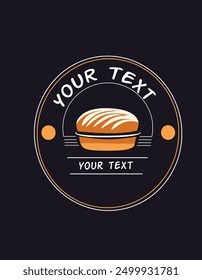 Bakery logo simple design vector template 