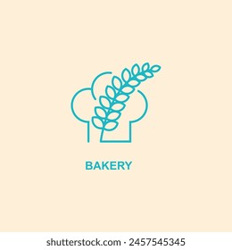 Bakery logo symbol template vector 