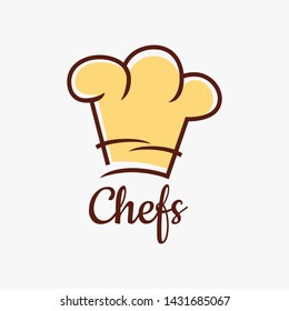 Bakery logo template. Chef logo template