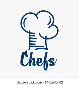 Bakery logo template. Chef logo template