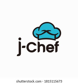 Bakery logo template. Chef logo template