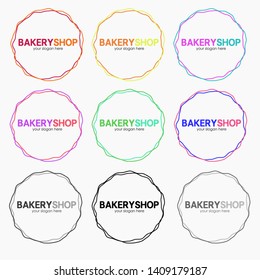 Bakery Logo Template Vector Design