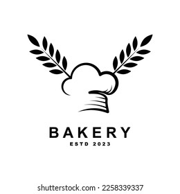 bakery logo template vector illustration