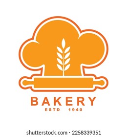 bakery logo template vector illustration