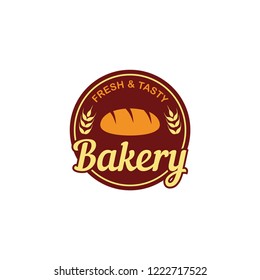 Bakery Logo Vector with Badge Design 