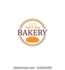 Bakery Logo Vector with Badge Design 