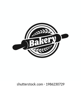 Bakery logo vector design simple design concept