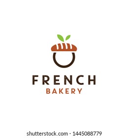 Bakery logo vector icon illustration