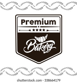 bakery logo
Vector illustration in EPS10 format, logo for baking.