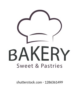 bakery logos, outline logo, simple, great for your project, on vector illustration eps.10