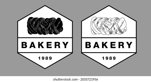 Bakery logos for your business. Vector