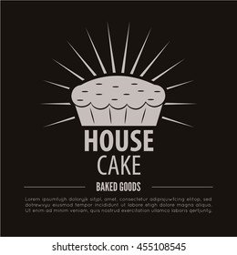 Bakery logotype. Bread shop vintage design element. Vector Illustration.