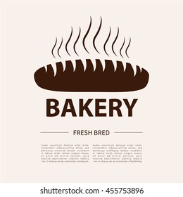 Bakery logotype. Bakery or bred shop vintage design element. Vector Illustration.