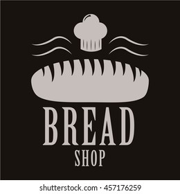Bakery logotype. Bakery or bred shop vintage design element. Vector Illustration.