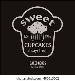 Bakery logotype. Bakery or bred shop vintage design element. Vector Illustration.