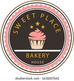 Bakery logotypes set. Bakery vintage design elements, logos, badges, labels, icons and objects