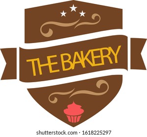 Bakery logotypes set. Bakery vintage design elements, logos, badges, labels, icons and objects