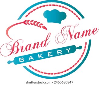 Bakery logotypes set. Bakery vintage design elements, logos, badges, labels vector logo design