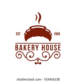 Bakery logotypes set. Bakery vintage design elements, logos, badges, labels, icons and objects in Elegant Style