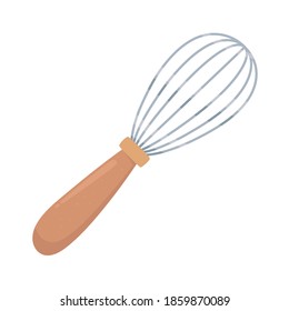 bakery manual whisk utensil icon isolated design vector illustration