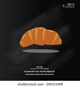   bakery on chalkboard.bakery  vector