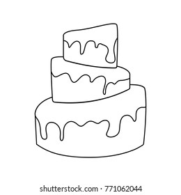 Bakery outline food