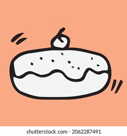 pintura de panadería de fondo pastel