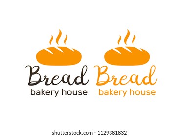 Bakery and pastries vector labels, badges and logo. Bakery and bread shop logos