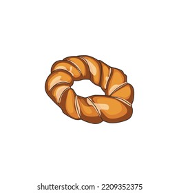 Bakery Pastry Cartoon Clipart Design Illustration