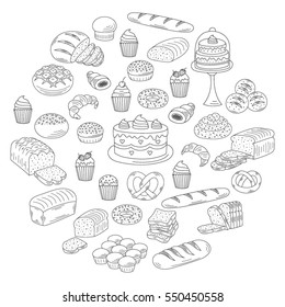 5,673 Buns cakes doodles Images, Stock Photos & Vectors | Shutterstock