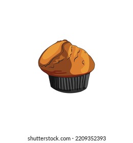 Bakery pastry illustration cartoon vector