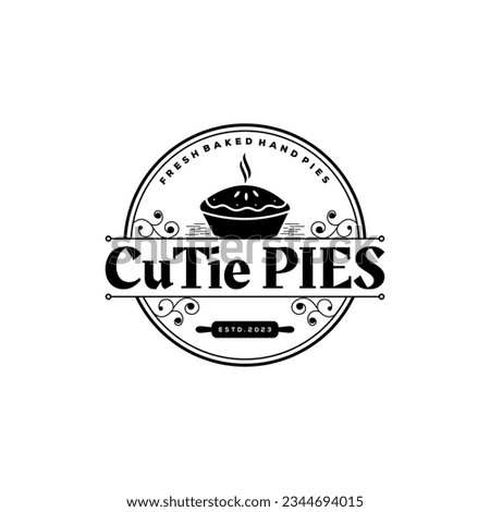 bakery pie logo design inspiration creative idea