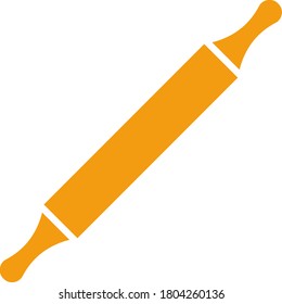 Icono de estampado de panadería. Diseño de color plano. Ilustración vectorial.