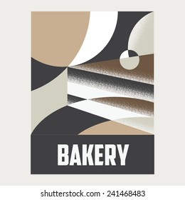 bakery poster design