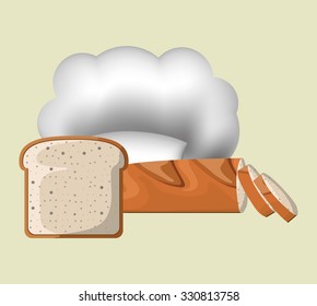 bakery products design, vector illustration eps10 graphic 