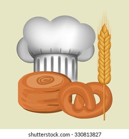 bakery products design, vector illustration eps10 graphic 