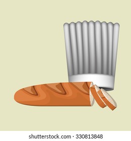 bakery products design, vector illustration eps10 graphic 