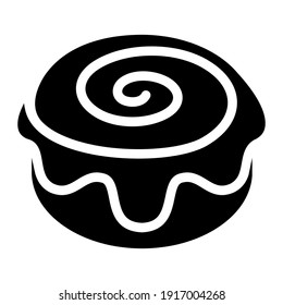 Bäckereiprodukte sind Symbol, Vektorgrafik. Backgrafik-Schild. Kuchensymbol.