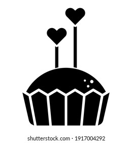 Bakery products icon vector. bake illustration sign. cake symbol.